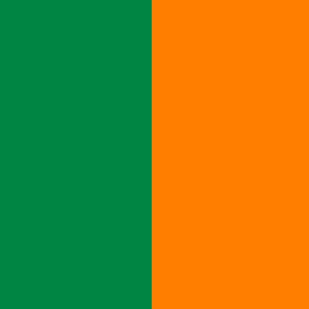 Žalia-oranžinė
