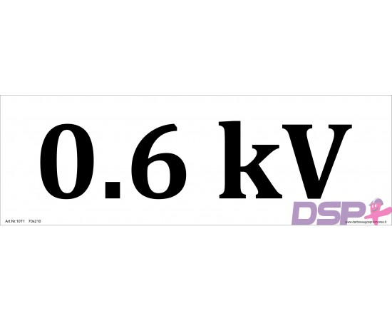 0.6 kV 70*210